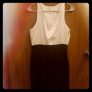 Off White and black dress